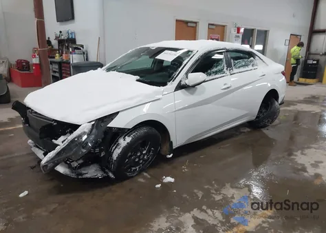 2022 Hyundai Elantra Sel из США, поврежденный, VIN 5NPLM4AG6NH054742